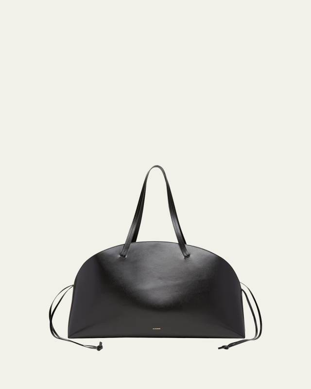 Curve Large Leather Shoulder Bag